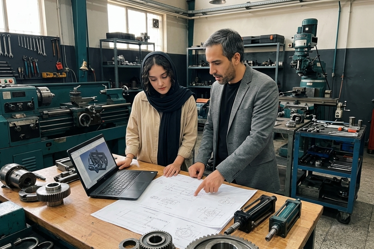 تیم مهندسی MachineDesign
